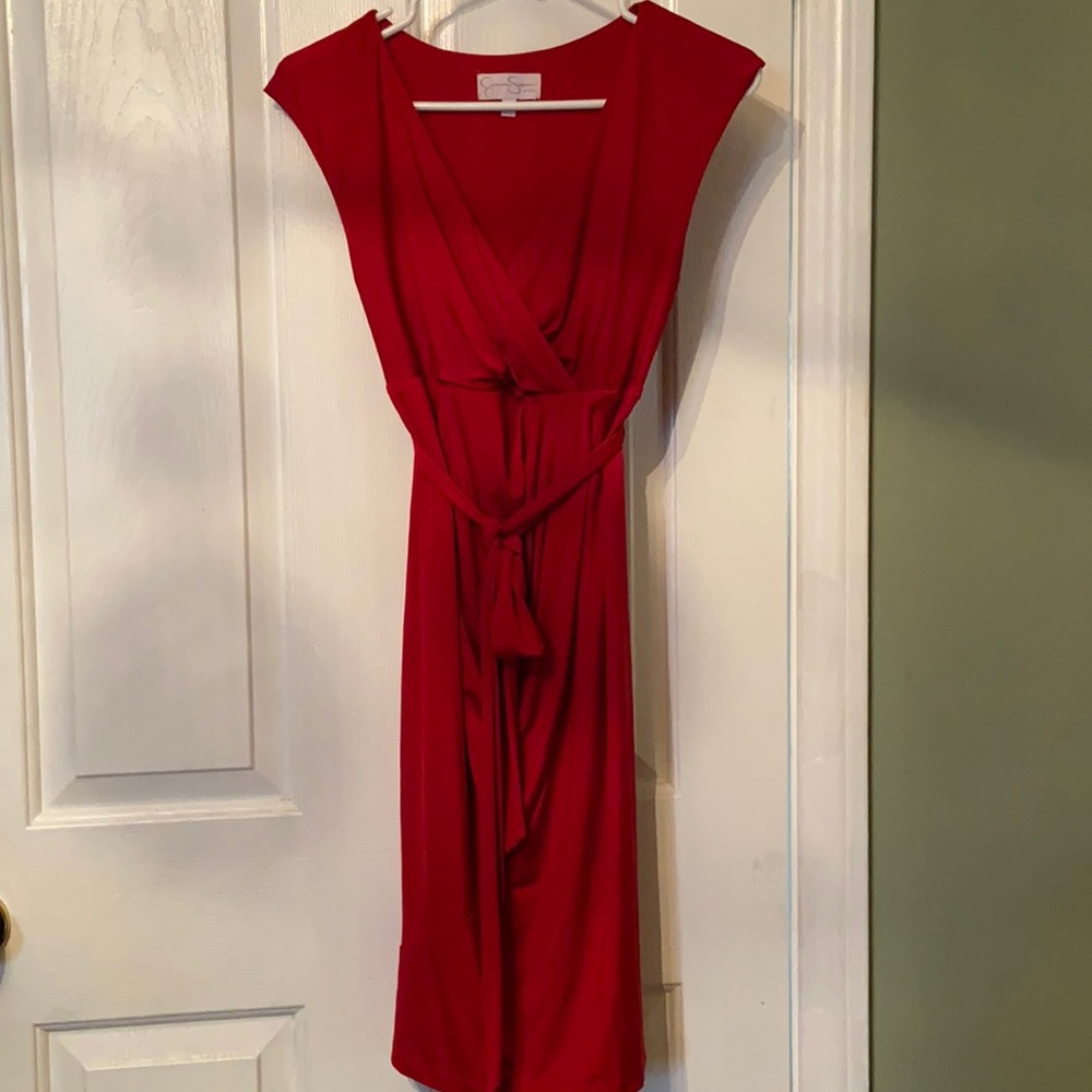 Jessica Simpson Red Dress